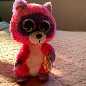 Ty Plush Toy with Pink and Purple Fur
